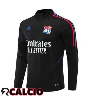 Felpa Allenamento Homme Lyon OL Nero 22/23