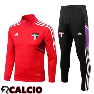 Insieme Insieme Tuta Calcio - Giacca Sao Paulo FC Rosso 22/23
