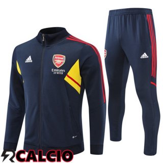 Insieme Tuta Calcio - Giacca Arsenal Blu Royal 2022/2023