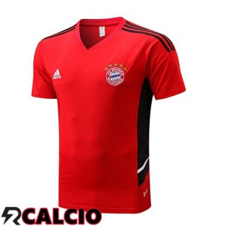 T Shirt Allenamento Bayern Monaco Rosso 2022/2023