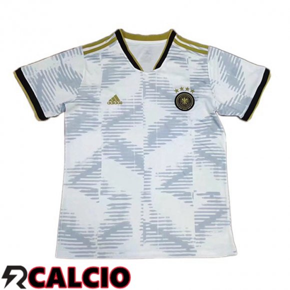 Prima Maglia Germania Bianco Versione trapelata Coppa del Mondo 2022