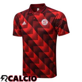 Maglia Polo Bayern Monaco Rosso 2022/2023