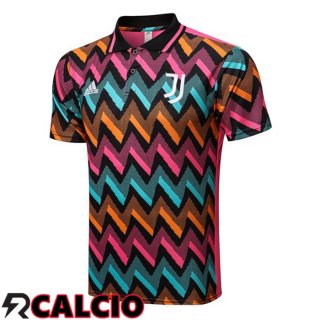 Maglia Polo Juventus Blu Rosa 2022/2023