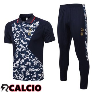 Maglia Polo Italia + Pantaloni Blu Nero 2021 2022