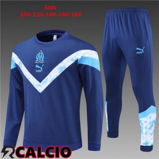 Tuta Calcio Marsiglia Bambino Blu Royal 22/23