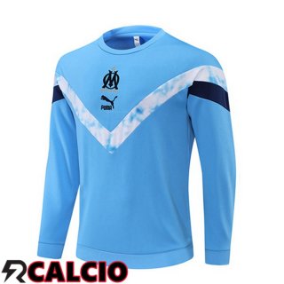 Felpa Allenamento Homme Marsiglia Blu 22/23