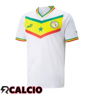 Prima Maglia Senegal Bianco Coppa del Mondo 2022