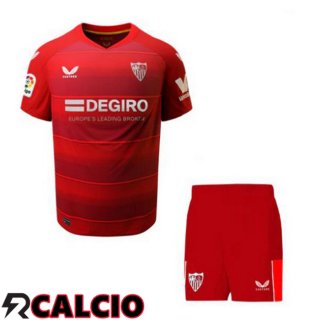 Seconda Maglia Sevilla FC Bambino Rosso 22/23