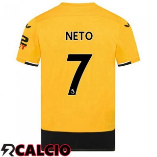 Prima Maglia Wolves (NETO 7) Giallo 22/23