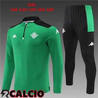 Insieme Tuta Calcio Real Betis Bambino Verde 2022/2023