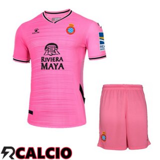 Seconda Maglia FC RCD Espanyol Bambino Rosa 22/23