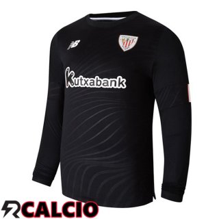 Maglia Athletic Bilbao Giallo Manica Lunga Nero 2022/2023