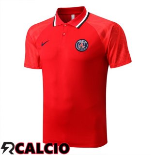 Maglia Polo Paris PSG Rosso 2022/2023