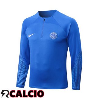 Felpa Allenamento Homme Paris PSG Blu 22/23