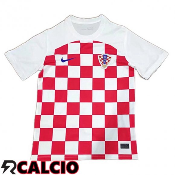 Prima Maglia Croazia Bianco Rosso Versione trapelata Coppa del Mondo 2022