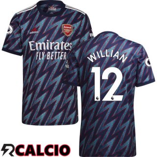 Terza Maglia FC Arsenal (WILLIAN 12) Terza Blu 2021/2022