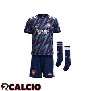 Terza Maglia FC Arsenal Bambino Terza Blu 2021/2022