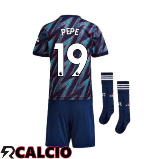 Terza Maglia FC Arsenal (PEPE 19) Bambino Terza Blu 2021/2022