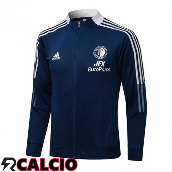 Giacca Calcio Feyenoord Blu Royal 2021/2022