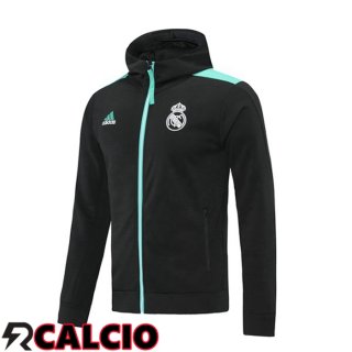 Giacca Con Cappuccio Real Madrid Nero 2021/2022