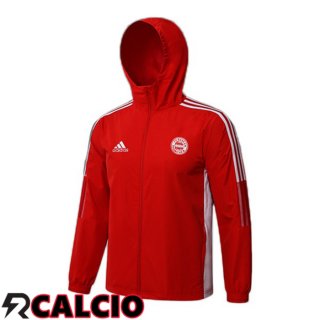 Giacca Con Cappuccio Bayern Monaco Rosso 2021/2022