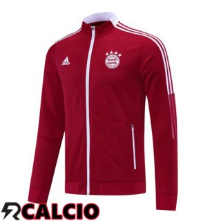 Giacca Calcio Bayern Monaco Rosso 2021/2022