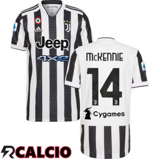 Prima Maglia Juventus (McKENNIE 14) NeR2/Bianco 2021/2022  Prima Maglia Juventus (McKENNIE 14) NeR2/Bianco 2021/2022