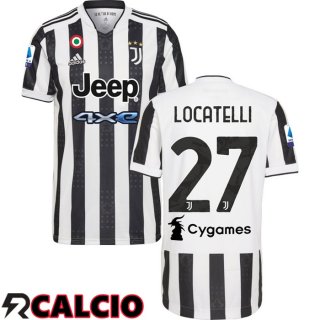 Prima Maglia Juventus (LOCATELLI 27) NeR2/Bianco 2021/2022  Prima Maglia Juventus (LOCATELLI 27) NeR2/Bianco 2021/2022