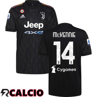 Seconda Maglia Juventus (McKENNIE 14) Nero 2021/2022  Seconda Maglia Juventus (McKENNIE 14) Nero 2021/2022