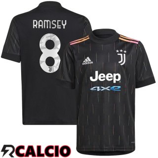 Seconda Maglia Juventus (Ramsey 8) Nero 2021/2022