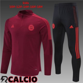 Tuta Calcio Bambino Bayern Monaco Rosso 2021/2022