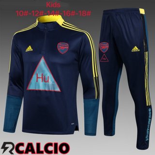Tuta Calcio Bambino Arsenal Blu Royal 2021/2022