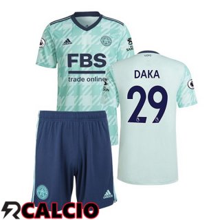 Seconda Maglia Leicester City (DAKA 29) Bambino Verde 2021 2022