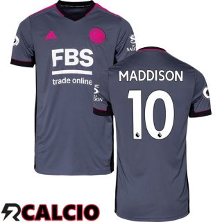 Terza Maglia Leicester City (MADDISON 10) Terza Grigio Foncé 2021/2022