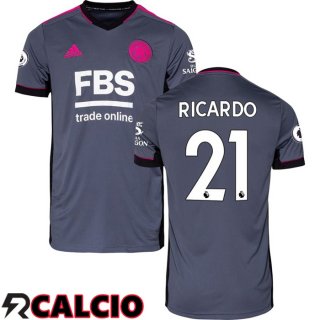 Terza Maglia Leicester City (RICARDO 21) Terza Grigio Foncé 2021/2022