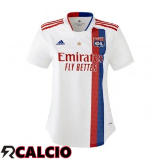 Prima Maglia Lyon OL Donna Bianco 2021/2022