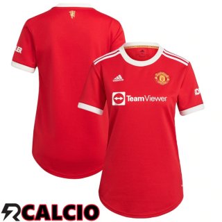 Prima Maglia Manchester United Donna Rosso 2021/2022