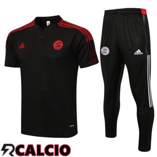 Maglia Polo Bayern Monaco + Pantaloni Nero 2021/2022
