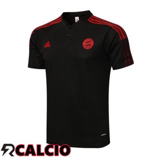 Maglia Polo Bayern Monaco Nero 2021/2022