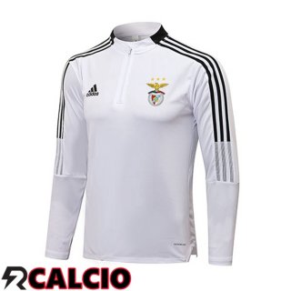 Felpa Allenamento S.L Benfica Bianco 2021/2022