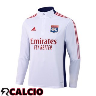 Felpa Allenamento Lyon OL Bianco 2021/2022