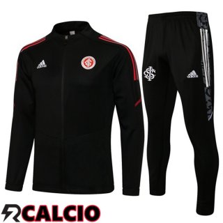 Insieme Tuta Calcio - Giacca SC Internacional Nero 2021/2022