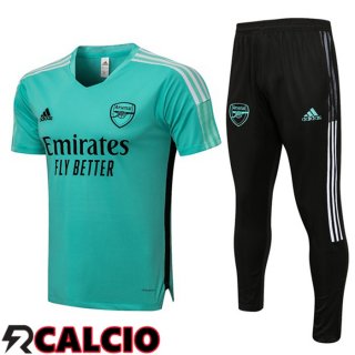 T Shirt Allenamento Arsenal + Pantaloni Verde 2021/2022