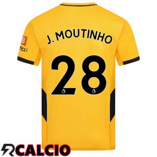 Prima Maglia Wolves (J. MOUTINHO 28) Giallo 2021 2022