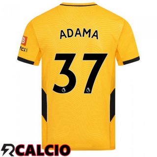 Prima Maglia Wolves (ADAMA 37) Giallo 2021 2022