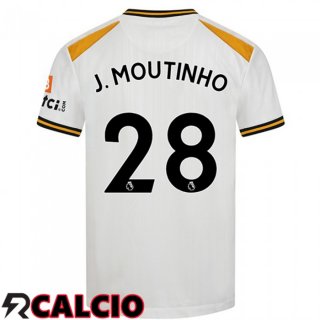 Terza Maglia Wolves (J. MOUTINHO 28) Terza Bianco 2021 2022