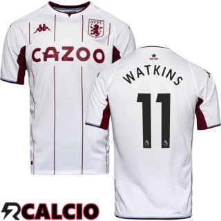 Seconda Maglia Aston Villa (WATKINS 11) Bianco 2021/2022
