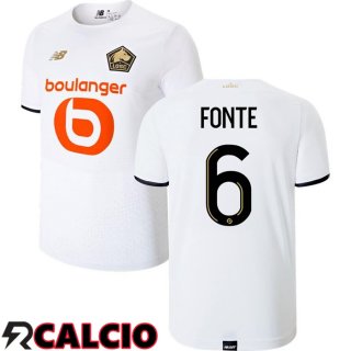 Seconda Maglia Lille LOSC (FONTE 6) Bianco 2021/2022