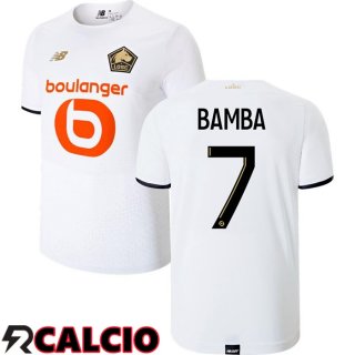 Seconda Maglia Lille LOSC (BAMBA 7) Bianco 2021/2022
