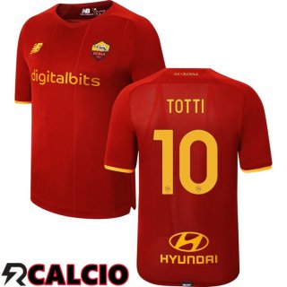 Prima Maglia AS Roma（TOTTI 10）Rosso 2021/2022
